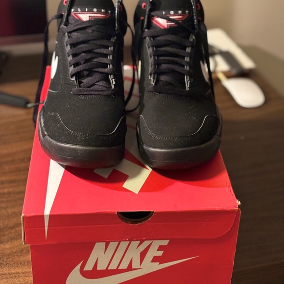 Nike Air Flight lite Mid black Size 11 (new shoes) - Picture 4 of 4